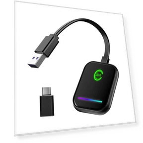 2 in 1 Wireless CarPlay BT5.0 Smart Box WiFi Android Auto Dongle — USB, Auto Accessories Home