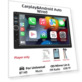 7-inch Car Stereo with Carplay and Android Auto — Stereo Receivers, Auto Launcher