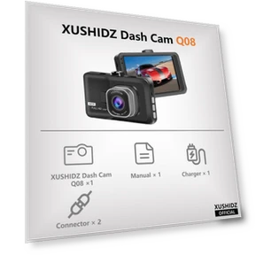 Full HD 1080P G-Sensor Dual Channel Car Dash Cam — Rearview Cameras for Cars, Auto Launcher