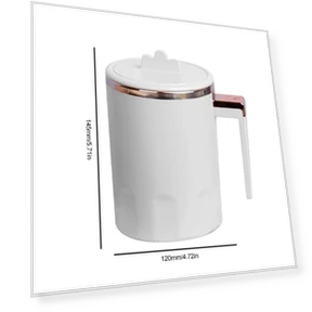 Magnetic Self-Stirring Mug — Beverage Warmers, DC-HOME-4