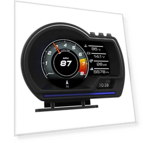 Projection Display OBD2+GPS Smart Gauge Car HUD — Car Accessories & Gadgets, Auto Accessories Home