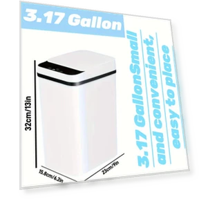 Smart Induction Trash Bin — Waste Management Solutions, World Auto Parts
