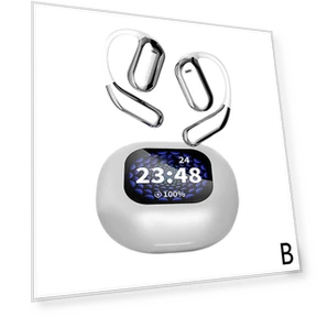 Smart LCD Touch Screen Bluetooth 5.4 Earbuds — Phone Accessories, Auto Accessories Home