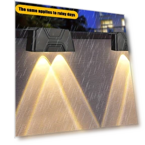 Solar Motion Sensor Outdoor Lights — Outdoor Security & Flood Lighting, Versatile Home Furnishing