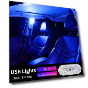 Touch Sensor LED Ambient Light — Night Lights, Cars Auto Home