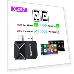 Wireless Mini Box 2-in-1 CarPlay Android Auto Adapter — Phone Accessories, Auto Accessories Home