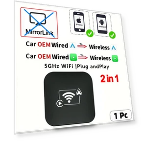4-in-1 Carplay & Auto Box Adapter — Stereo Receivers, Home Of Auto Parts