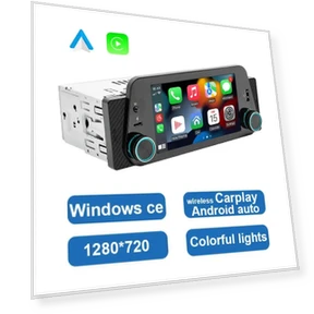 5-inch Wireless Carplay 1Din MP5 Player Car Stereo — Stereo Receivers, Simplistic Living Home
