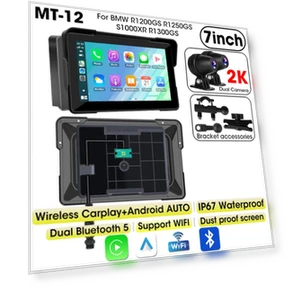 7-inch 2K DVR Motorcycle GPS Navigation System — Navigation & GPS Accessories, Auto Accessories Home