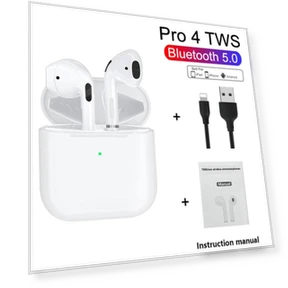 Air Pro 4 Bluetooth Earbuds — In-Ear Headphones, 888 Auto Parts Town