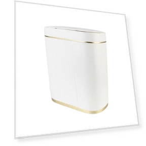 Automatic Opening Lid Toilet Trash Can — Kitchen Cans, JOHO - CarGear