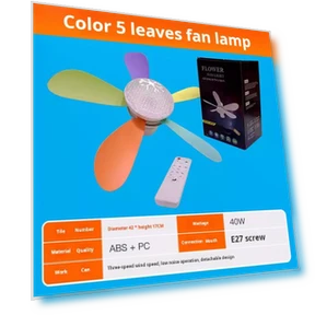 Ceiling Fans Light LED Lamp Fan with E27 Converter Base — Ceiling Fan Lighting Solutions, TC Home lighting