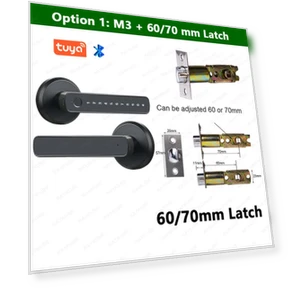 Digital Door Lock with Fingerprint Scanner — Smart Home Security, Super Dream Home