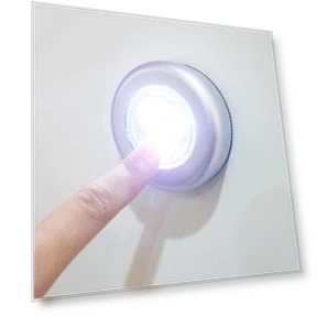 Mini Wireless 3-LED Touch Lamp — Lighting Accessories, DHDH