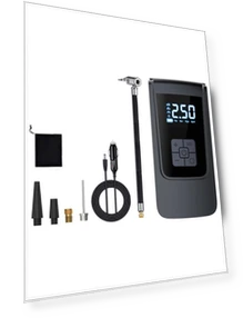 Smart Air Compressor with LED Light — Tire Inflation Solutions, Cars Auto Home
