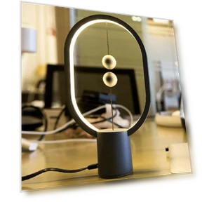 Smart Balance Magnetic Switch LED Desk Lamp Night Light — Study & Desk Lighting, Cucumber