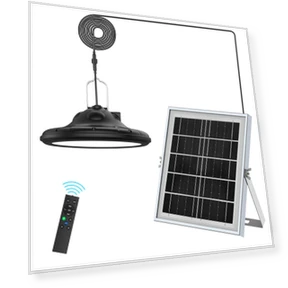 Solar-Powered Hanging Lights — Garden Illumination, World Auto Parts