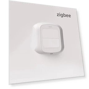 Wireless 2-Channel Scene Switch ZigBee Push Remoter Panel — Smart Home Hubs & Controllers, Home Of Auto Parts