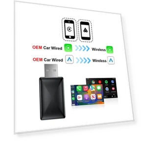Wireless CarPlay AI Box Android Auto Adapter — Car Essentials, Auto Accessories Home