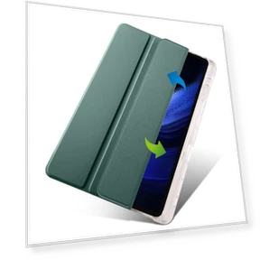 3-fold Clear TPU Smart Leather Tablet Case for iPad Air 11 2024 with Pen Slot — Keyboard Cases