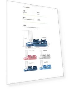 Anti Knockover Bowl with Auto-Fill and Cervical Protection — Automatic Feeders, AI Supermarket