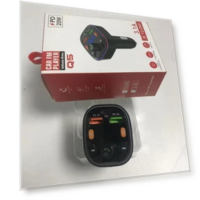 Bluetooth Car Charger with Dual Ports — Phone Accessories, AI Supermarket
