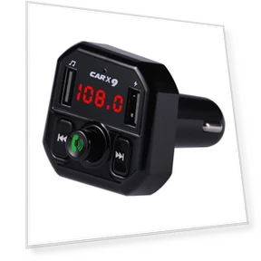 Car Charger with FM Transmitter and Bluetooth — Phone Accessories, AI Supermarket