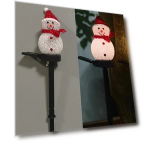 Christmas Snowman Solar Light — Lighted Displays, Smarter than future