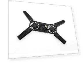 Dual Fan Mini Laptop Cooling Stand — Cooling Pads & Fans, AI Supermarket