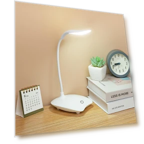 LED Desk Lamp with Touch Control and USB Charging — Study & Desk Lighting, AI Supermarket