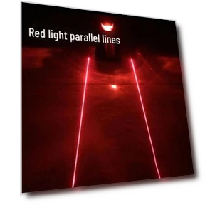 LED Laser Rear Light for Mountain Bikes — Bike Headlights, AI Supermarket
