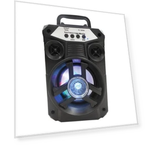 Portable Color Bluetooth Speaker with Microphone — Portable Audio, AI Supermarket