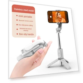 Selfie Stick with Portable Light and Multi-functional Desktop Tripod — Selfie Sticks, Smarter than future