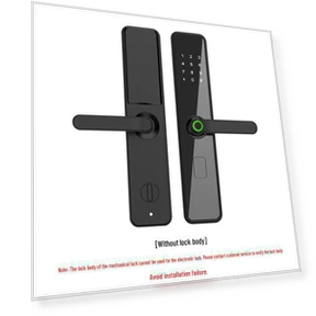 Smart Lock with Fingerprint and Password — Padlocks & Hasps, Apex Gear