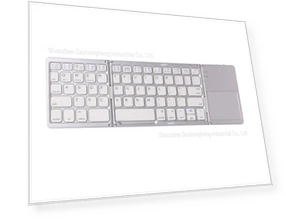 Ultra-Thin Bluetooth Keyboard Tri-Fold with Touchpad — Keyboards, Smarter than future