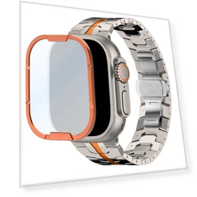 Ultra2 Aluminum Alloy Armor Frame with Integrated Tempered Film — Smartwatches, Smarter than future