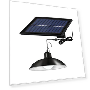 Vintage Solar Split Chandelier — Garden Illumination, AI Supermarket