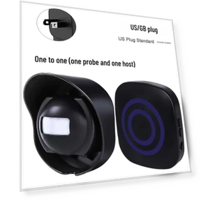 Wireless Waterproof Infrared Induction Doorbell — Push Buttons, AI Supermarket