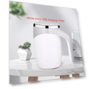 Automatic Magnetic Stirring Mug — Beverage Warmers, DC-Home-2
