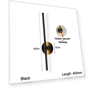 Modern LED Touch Dimmable Wall Light — Wall Lighting, Chic Home