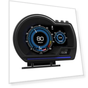 Projection Display OBD2+GPS Smart Gauge Car HUD — Navigation & GPS Accessories, TOMTOP JMS