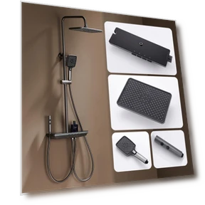 Smart Bathroom Shower System — Showerheads, Harmonious Living Home