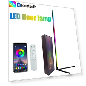 Smart LED Floor Lamp — Standing Lights, Home Textile Home Decoration