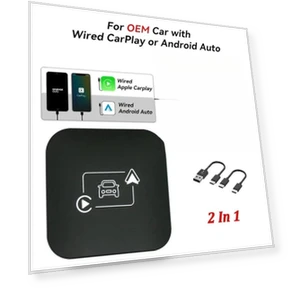 Wireless Android Auto CarPlay TV Box — Car Installation Essentials, JOHO - CarGear