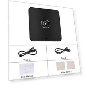 Wireless CarPlay Android Auto Smart Box — Stereo Receivers, Super Star Mall