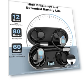 AI Language Translator Wireless Earbuds 3-in-1 — Language Translators, Junmaocun