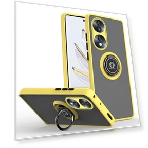 Armor Matte Case with Ring Magnetic Holder Stand — Phone Accessories, case-A1