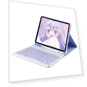 Bluetooth Keyboard Case with Dual-Mode Touch Mouse — Keyboard Cases, TopSky
