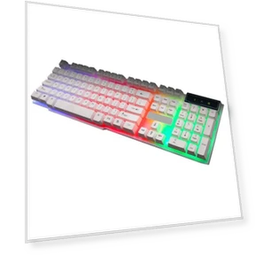 Color Backlit Plug and Play ABS 104-Key Keyboard — Keyboards, Smart Electron