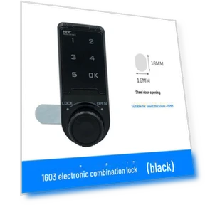 Electronic Lock for Cabinet and Drawer with Touch Screen — Locks, VantaGoods